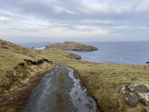 Fethaland from the footpath